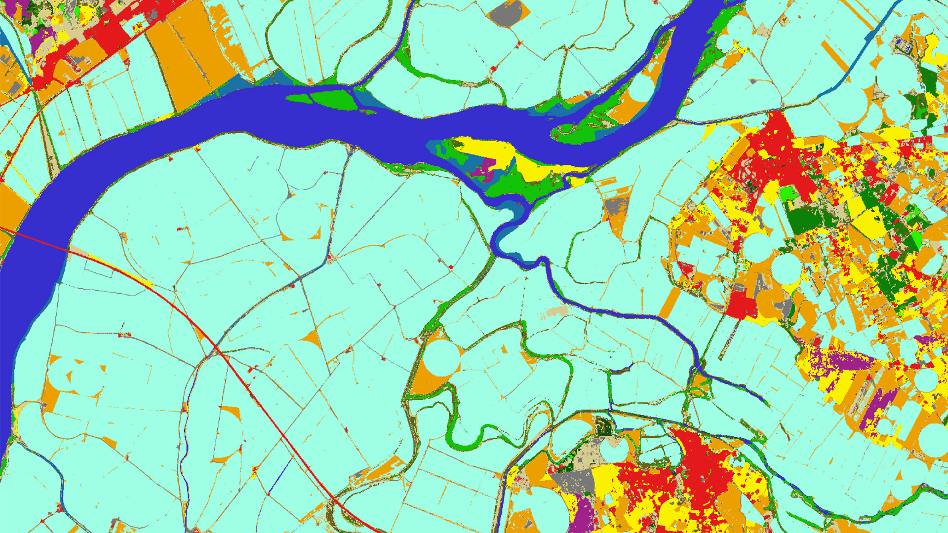 Imagem de lezíria - Carta de Ocupação do Solo Conjuntural, edição 2021