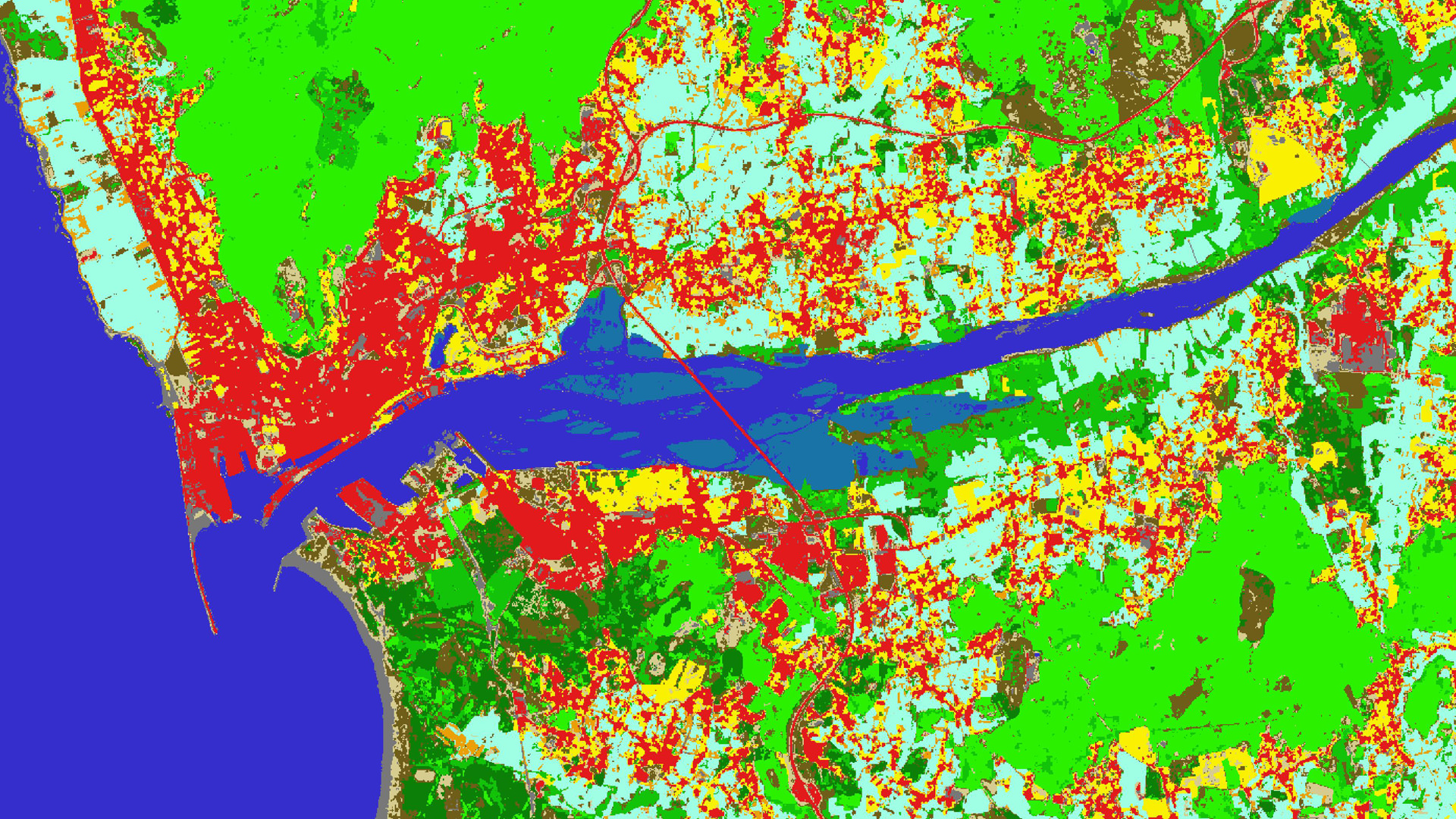 SMOS - Mais informação, maior rigor ilustrando mapa COSsim 2021 Viana do Castelo